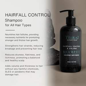 Shampooing hydratant pour la croissance des cheveux, naturel, bio, marque privée, à l'huile d'argan et à la biotine, avec extrait d'oignon - Product Image 2