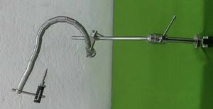 ชุดเครื่องดึงกลับ laparoscopic แบบแมนนวลใหม่ nathanson liver liver retractor ทำจากสเตนเลสสตีลจากเยอรมันสำหรับการผ่าตัดช่องท้องเพนแทกซ์ - Product Image 3