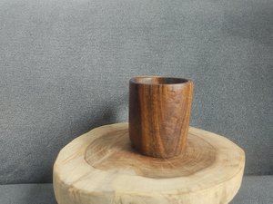 Rustic Wooden Kuksa Mug Natural Wood Camping Cup Scandinavian Outdoor Coffee <b>Drinking</b> Bowl Handmade Wholesale B2B - Product Image 3