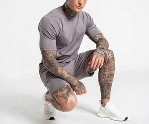 Haute qualité velours formation Jogging Shorts hommes unisexe Style décontracté T-Shirts respirant printemps saison Logo personnalisé imprime taille XL - Product Image 5