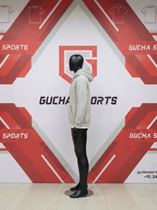 Sudadera clásica de color liso, forro polar de algodón suave, corte regular unisex, bolsillo canguro, puños acanalados, cálida y duradera para pedidos al por mayor - Product Image 3