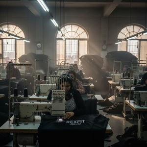 Rexfit Sports Custom Embroidery Printed Zip Hoodie <b>Thick</b> <b>Fleece</b> Acid Wash Streetwear Factory Supply Full Zipper Hoodies OEM - Product Image 6