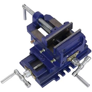 Étau à glissière croisée de 4 pouces pour perceuse à colonne, fraisage de métal, machine de serrage de table 2 axes X Y pour le travail du bois - Product Image 1