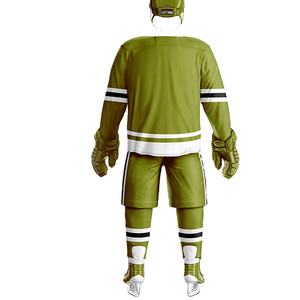 Conjunto de Uniforme de Hockey sobre Hielo Personalizado para Hombre Adulto, 100% Poliéster, Secado Rápido, Transpirable, Impresión Digital, Ropa Deportiva de Equipo - Product Image 5