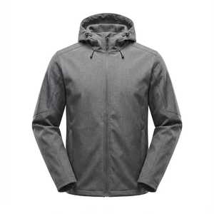 New Arrival Latest Design Outdoor Hiking Clothing Double Layer <b>Soft</b> <b>Shell</b> Down <b>Jacket</b> Windproof Waterproof Hiking <b>Men's</b> <b>Jacket</b> - Product Image 2