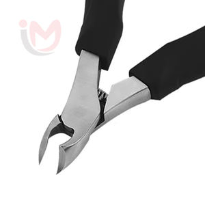 Pince à cuticules incurvée en acier inoxydable pour pédicure, coupe-ongles pour ongles incarnés, ouverture large, polisseur d'ongles durable pour - Product Image 2