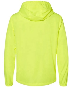 Custom Vintage Nylon Summer Windbreaker Anorak <b>Jacket</b> <b>Light</b> <b>Weight</b> Full Zipper with Stand Collar Contrasting Colors Plus Size - Product Image 1