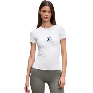 T-shirt en lin mélangé pour femme, manches courtes, col rond décontracté, respirant, léger, haut d'été, tissu naturel doux, vente en gros - Product Image 1