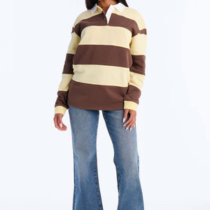 Polo pour femme de qualité supérieure, coton piqué doux, broderie personnalisée, vêtements de golf décontractés, vente en gros, fabrication directe d'usine - Product Image 2