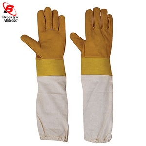 ถุงมือตาข่ายสำหรับเลี้ยงผึ้งแบบอัลตร้าระบายอากาศได้ดีดีไซน์ให้ผิวแพะสวมใส่สบายปกป้องมือของคุณได้อย่างเต็มที่ - Product Image 1