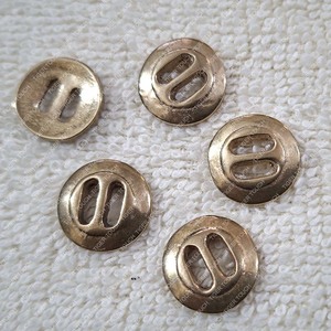 กระดุมยุคกลาง กระดุมโลหะแท้ กระดุมทองเหลืองโบราณ กระดุมบาวาเรียน กระดุมหนังสั้น กระดุมทองเหลืองโบราณ TT-7904 - Product Image 3