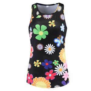 Camiseta sin mangas de verano para mujer – Camisa sin mangas transpirable para ropa de playa, vacaciones y atuendos informales - Product Image 1