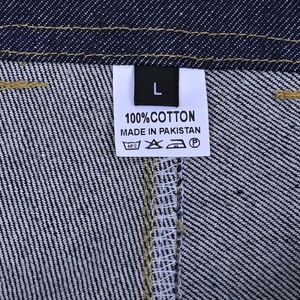 Pantalones vaqueros anchos con estampado Heirs & Christ, cintura alta, longitud completa, corte holgado, informales, para mujer, con bolsillos, 100 % algodón - Product Image 6