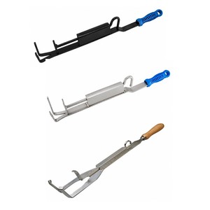 Pince de maintien pour creuset à bijoux, support de coupe-fond et outil de maintien de pot de fusion pour l'or et l'argent, en acier inoxydable ZetomedPro - Product Image 1
