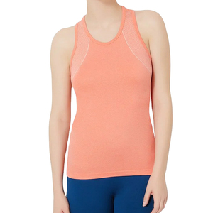 Hot Selling <b>Women</b> Sleeveless Tank Tops New Popular Fitness Gym Wear Solid Color Cotton Muscle Fitness <b>Singlet</b> Breathable Knitted - Product Image 1