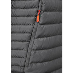 Veste longue d'hiver pour homme sur mesure, design à capuche, matelassée, doublure en sherpa, service OEM, coupe-vent, respirante, 100% polyester - Product Image 2