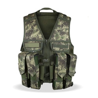 Gilet tactique de paintball avec harnais, en maille respirante, camouflage, réglable, support multi-pods, équipement d'airsoft, Milsim, Speedball, vente en gros