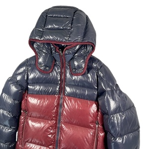 Veste matelassée pour homme, veste d'hiver à capuche brillante, veste bicolore, manteau matelassé, manteau d'hiver rembourré - Product Image 3