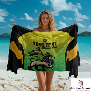 Luxury Custom Polynesian Sarong Hawaiian Pareo Beach Wrap Lightweight Tropical Resort Wear OEM ODM Manufacturer - Product Image 4