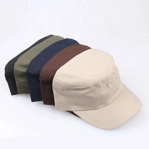 Gorra Plana Unisex de Algodón, Color Sólido, 5 Paneles, Estilo Béisbol, Casual, para Adultos, Cuatro Estaciones, 56-58CM - Product Image 6