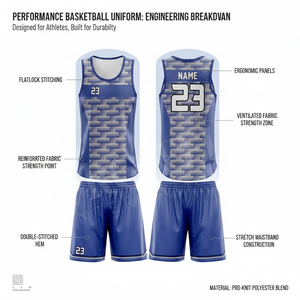 Ensemble d'uniformes de sport de basketball 100 % haute qualité, personnalisable avec nom et logo d'équipe imprimés, maillot respirant pour hommes, femmes et clubs jeunes - Product Image 2