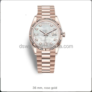 นาฬิกากลไกจักรกลสแตนเลสสตีลสไตล์นักประดาน้ำ20มม. คุณภาพสูงสำหรับผู้ชายนาฬิกาสปอร์ตสายเพชรแบบอัตโนมัติ - Product Image 4