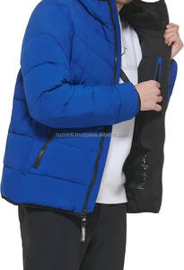 Veste matelassée épaisse unisexe, veste d'hiver chaude matelassée, vêtement de rue coupe-vent, veste à bulles surdimensionnée tendance - Product Image 2