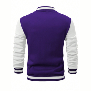 Factory Wholesale Custom Canvas Winter Varsity Jackets & <b>Sweatshirts</b> for Men and <b>Women</b>-Waterproof Breathable Vintage Style - Product Image 4