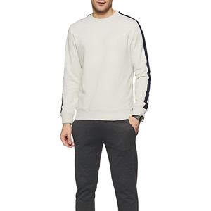 Sweat-shirt à col rond surdimensionné pour homme de haute qualité avec logo personnalisé, en molleton de coton, streetwear décontracté, OEM - Product Image 4