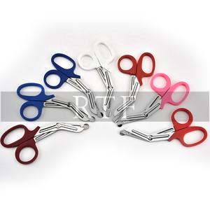 Tijeras médicas de alta calidad para lesiones, tijeras de vendaje para lesiones, Lister, EMT, enfermería, con mango de plástico - Product Image 6