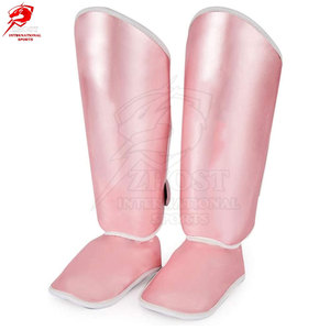 Espinilleras con diseño de acolchado cómodo y transpirable para deportes diarios en venta. Nuevo diseño de espinilleras ligeras. - Product Image 2
