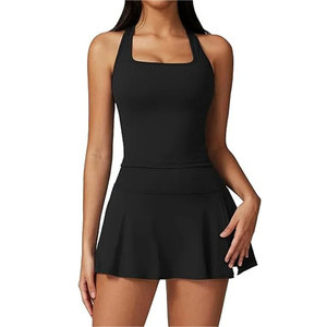 Ensemble de vêtements de tennis pour femmes, anti-transpiration, pour l'entraînement, les tournois et les compétitions de club - Product Image 1