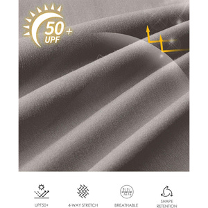 Shorts de golf personnalisés pour hommes, vêtements de sport athlétiques, 100 % coton, toile anti-UV, fabricant OEM, exportation mondiale, marchés de distribution. - Product Image 6
