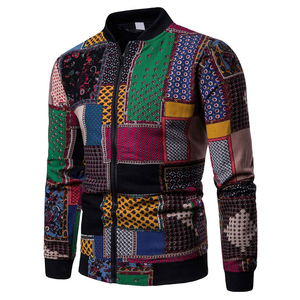 Wholesale Rate Plus Size Wool Fleece <b>Men's</b> Varsity <b>Jacket</b> Heat-Transfer Printed Custom Branding Breathable Sportswear <b>Baseball</b> - Product Image 2
