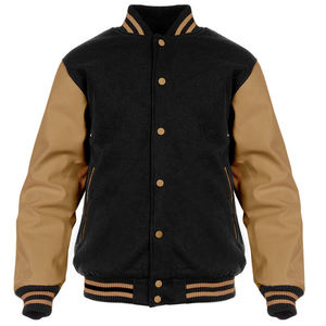 Unisex Fashion Varsity <b>Jacket</b> Stand Collar Geometric Athletic Fit Stylish <b>Warm</b> Casual Outerwear for Outdoor Everyday Wear - Product Image 3