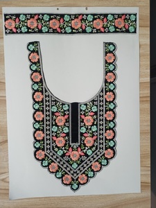 Patchs brodés personnalisés de haute qualité à coudre sur les cols, appliques décoratives pour vêtements, motifs de cols pour robes, chemisiers, textiles de maison - Product Image 5