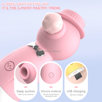 Vibrateur à succion clitoridienne, stimulateur à impulsions d'air, design discret, mini, mignon, kawaii, dessin animé, portable, BlueRabbit, vente en gros, OEM personnalisé