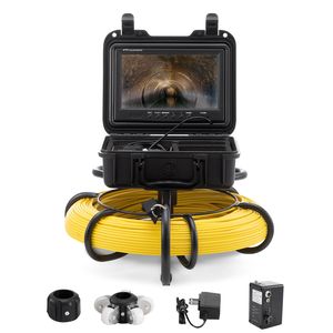 Telecamera Industriale per Ispezione Fognature con Schermo da 9 Pollici, Cavo da 300 Piedi/91,5 m, Impermeabile IP68, 12 Funzioni DVR Regolabili - Product Image 5
