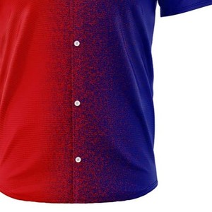 Lightweight Men's Baseball Jersey Short Sleeve Customizable High Quality Breathable Anti-Bacterial Hot Selling Wholesale - Product Image 4