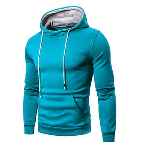 เสื้อฮู้ดดี้และเสื้อสเวตเชิ้ตแขนยาวสำหรับผู้ชาย ระบายอากาศได้ดี เป็นมิตรกับสิ่งแวดล้อม มีกระเป๋า ดีไซน์โลโก้ด้านหน้า สามารถสั่งทำและพิมพ์ได้ - Product Image 5