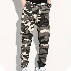 Pantalones Cargo de Algodón para Hombre con Estampado de Camuflaje Personalizado, Estilo Táctico Urbano, Multibolsillos, Ropa de Trabajo Informal - Product Image 5