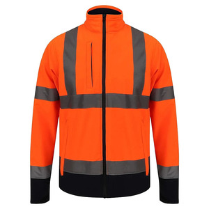 เสื้อโปโลแจ็คเก็ตสำหรับงานนิรภัย ระดับ 2 มองเห็นได้ชัดเจน ปรับแต่งได้ กันน้ำ กันกรด ระบายอากาศได้ดี ผลิตจากไมโครไฟเบอร์ 100% - Product Image 1