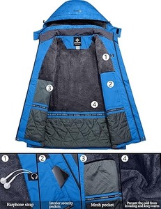 High Quality Casual Winter Blouson Outdoor <b>Soft</b> <b>Shell</b> <b>Jacket</b> Unisex-Waterproof Windproof Nylon Zipper <b>Hooded</b> Stand Factory - Product Image 3