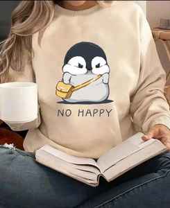 Sweat-shirt d'hiver pour femme en tissu polaire mélange polyester/coton de qualité supérieure pour le confort et le style - Product Image 1