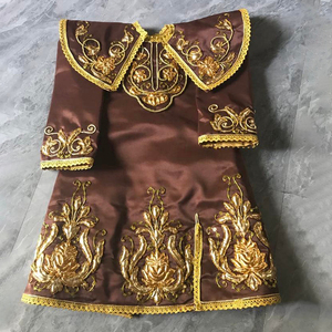 Ensemble de vêtements liturgiques orthodoxes personnalisés, robe liturgique de luxe brodée d'or pour cérémonie religieuse - Product Image 5