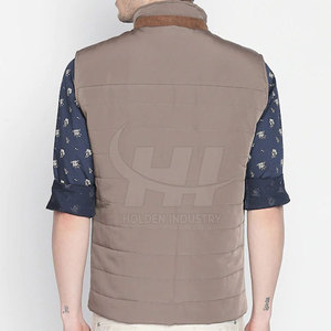 Gilet matelassé pour homme, style urbain, vêtement de sport, gilet matelassé confortable pour tous les jours - Product Image 3