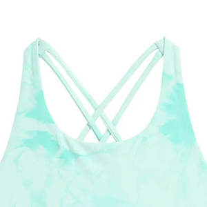 Soutien-gorge de sport dos nageur haut de gamme pour femme, maintien élevé, respirant, séchage rapide, pour entraînement, fitness, course, yoga, gym, vêtements de sport avec logo personnalisé - Product Image 3