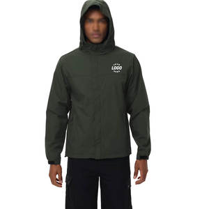 Veste Softshell Imperméable Personnalisée pour Homme, à Capuche, Coupe-Vent, Respirante, pour Randonnée en Plein Air, Logo OEM, Vêtements de Travail d'Hiver, Vente en Gros - Product Image 1