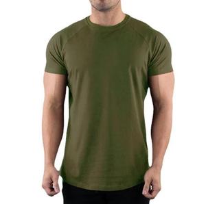 Camisetas de Moda con Cuello Redondo, Corte Regular y Ajustado, Estampado Personalizado, Bordado Elegante, Manga Corta, 100% Algodón, Camisetas Resistentes para Hombre - Product Image 6