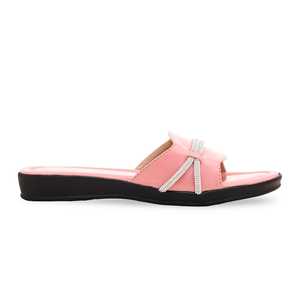 Pink Casual <b>Flat</b> <b>Sandals</b> Softy CL7142 - Product Image 3
